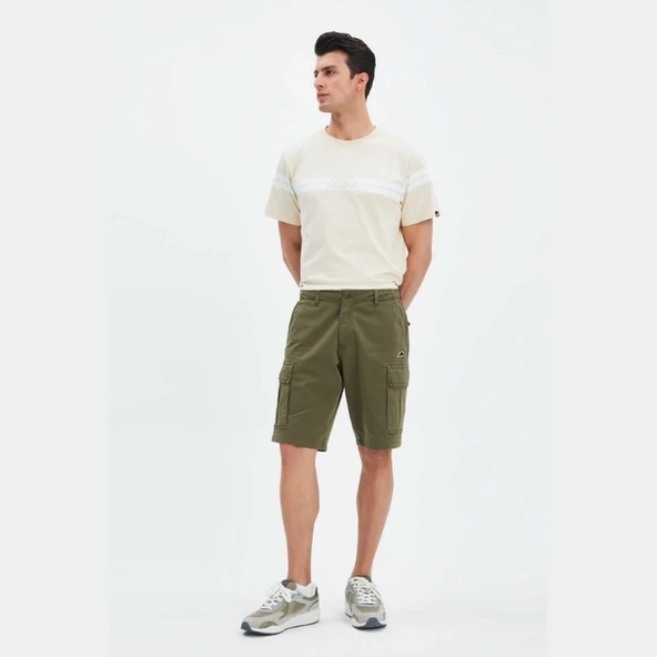 Ellesse Erkek Haki Kargo Şort – EM471-KH - 5