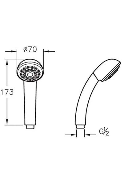 Vitra Artema Nano 1F El Duşu - 2