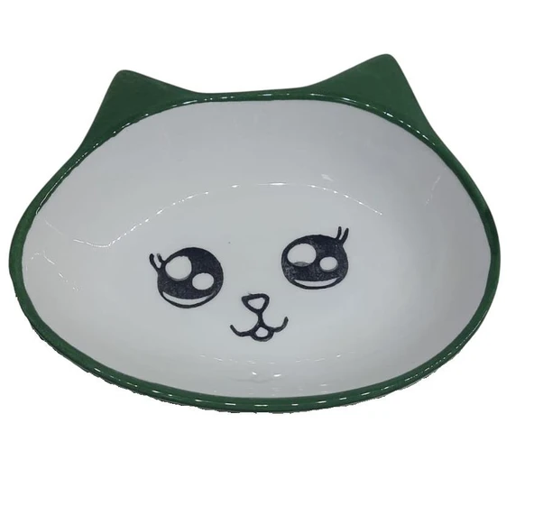 Bio Pet Active Seramik Kedi Mama Kabı 12-15-3,5cm No:11