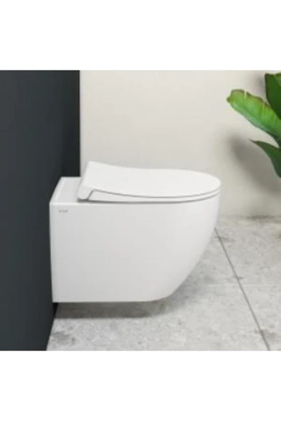 Vitra Universal Klozet Kapağı 110-003-009 Slim - Duroplast - Üstten Sıkmalı - Yavaş Kapanır - Metal - 4