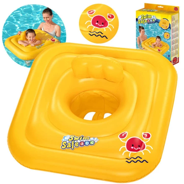 Bestway Baby Float Şişme Oturaklı Deniz Simidi 76cm (32050) - 3