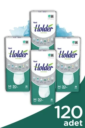 Holder Emici Külot Orta Boy M 30'lu 4 Adet Hasta Bezi