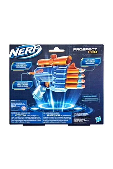 Nerf Elite 2.0 Prospect Qs 4 22 Cm 8 Dartlı 8+ F4190 - 2
