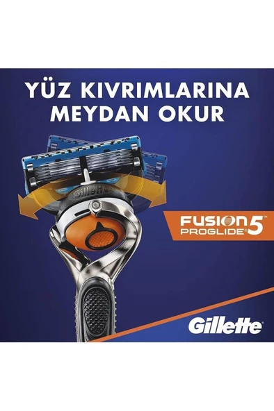 Gillette Fusion5 Proglide Flexball Tıraş Makinesi Yedek Tıraş Bıçağı 4'lü 3 Adet - 4