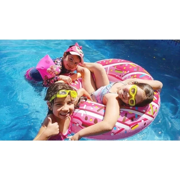 Bestway Donut Deniz ve Havuz Simidi Pembe 107 cm (36118) - 6