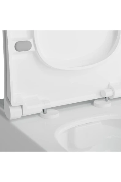 VitrA 121 003 909 Yavaş Kapanır Klozet Kapağı - 6