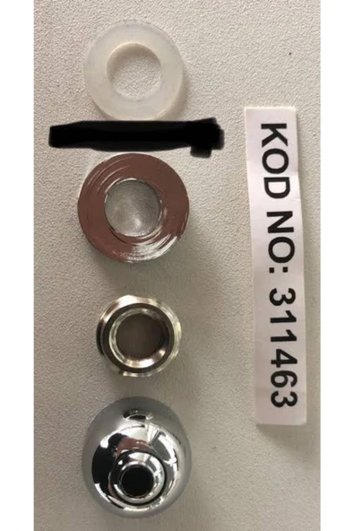 Vitra Krom Taharet Ucu Metal ürün görseli 1