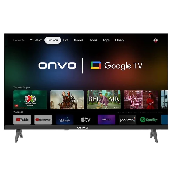 Onvo 32OVF9000H HD 32'' 82 Ekran Uydu Alıcılı Google Smart LED TV