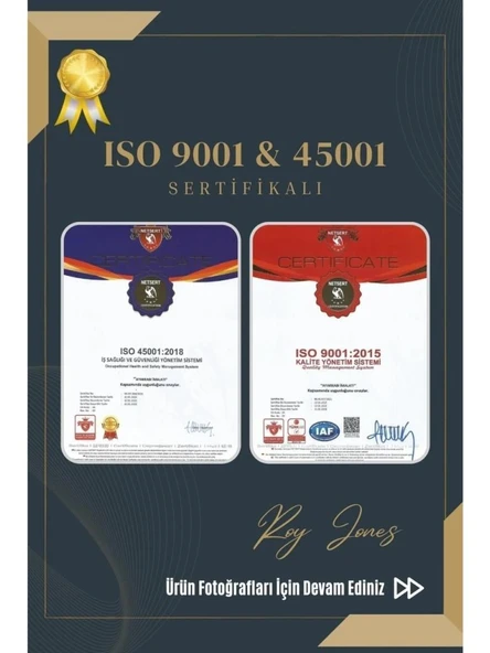 ROY JONES 1802 BEYAZ COMFORT CASUAL ANATOMİK RAHAT KALIP TERLİK - 6