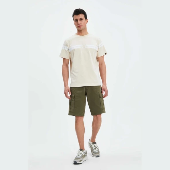 Ellesse Erkek Haki Kargo Şort – EM471-KH - 4