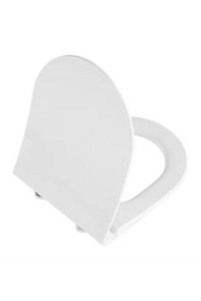 Vitra Universal Klozet Kapağı 110-003-009 Slim - Duroplast - Üstten Sıkmalı - Yavaş Kapanır - Metal - 2