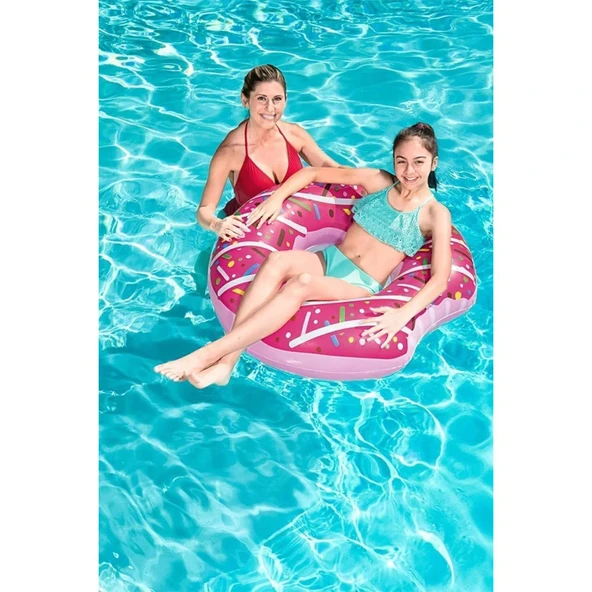Bestway Donut Deniz ve Havuz Simidi Pembe 107 cm (36118) - 5