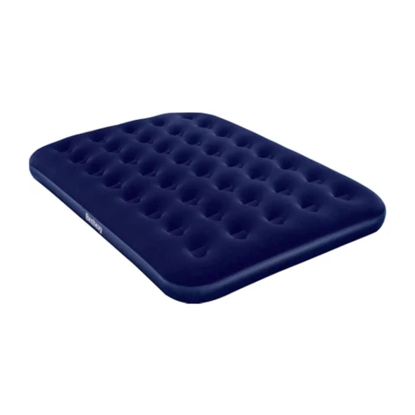 Bestway 67002 Çift Kişilik Flok Şişme Kamp Yatağı 191cm X 137cm X 22cm - 2