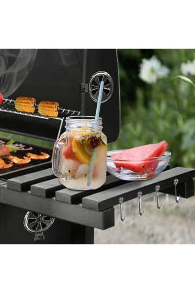 Goodhaustore Bado Kömürlü Lüks Mangal , 6-8-10 Kişilik, 115Cm - 3