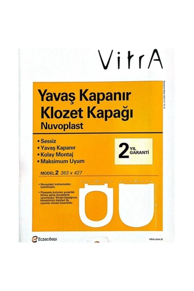 Vitra Universal 1 Nuvoplast Soft Klozet Kapağı 98-003-009 - 2