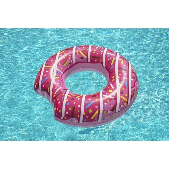 Bestway Donut Deniz ve Havuz Simidi Pembe 107 cm (36118) - 3