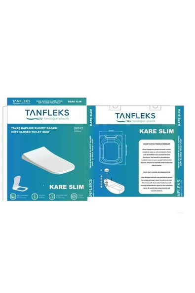 Kale Basics Roca Uyumlu Yavaş Kapanır Klozet Kapağı Kırılmaz Plastik - 5