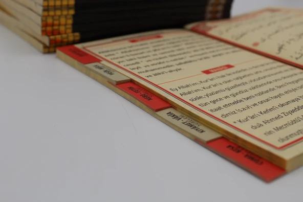 Özel İsim Etiketli 10 Adet Kabe Model Fihristli Yasin-i Şerif 128shf Çanta Boy(16x11cm) - 7