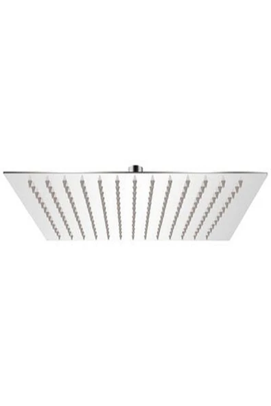 Bym Yapı Tepe Duş Başlığı Kare 25 * 25 Paslanmaz Inox 304 Çelik Metal Kireç Önleyici