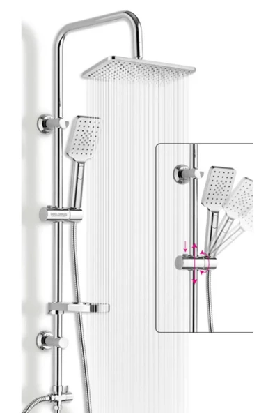 Vb Vera Banyo Robot Tepe Duş Seti ürün görseli 1