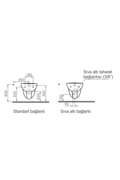 Vitra Arkitekt Asma Klozet 6107L003-0850 Soft Kapak - 3