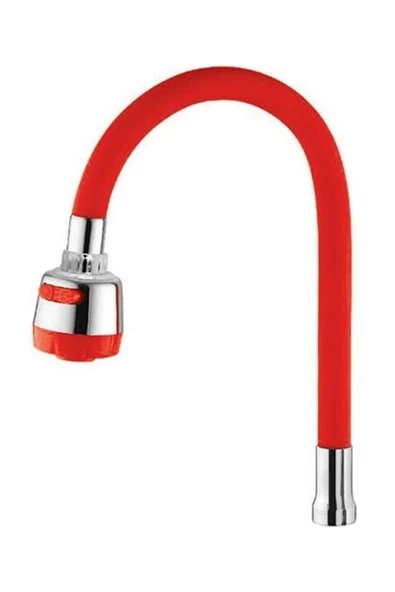 Marka Esnek Kıvrılabilir Renkli Silikon Musluk Bataryası Başlığı Kubar ürün görseli 1