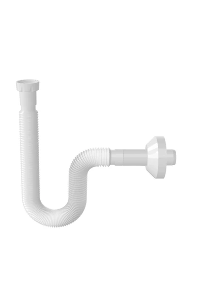 İzyapı Klik Klak Paslanmaz Lavabo Sifon Seti - 2