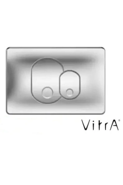 Vitra 711-1085 Kumanda Paneli Mat Krom Set