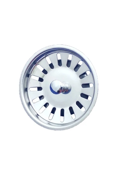 Yıldırım Çöpmak Büyük Kafa Izgara Tapası Lavabo Sifonu Pislik Tutucu Çöpmak Lavabo Gider Izgarası Contalı ürün görseli 1