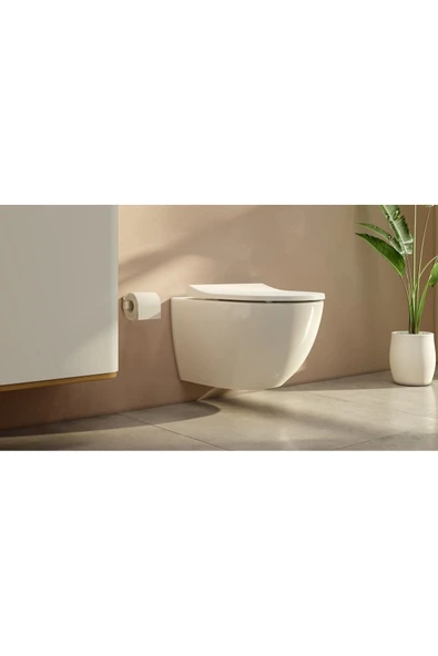 Vitra Sento 7748B003-0559 Rim-Ex Asma Klozet, 54 Cm, Beyaz - 4