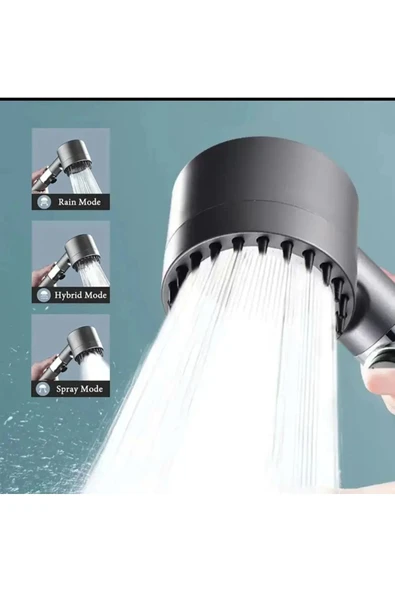 Easy Yeni Nesil Masajlı Turbolu Çok Fonksiyonlu Filtreli Duş Başlığı - Resim 2