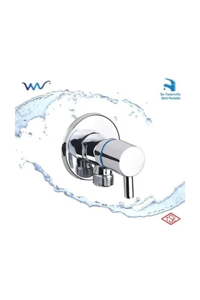 Bayer 2 Adet Aç Kapa Taharet Musluğu Ve 2 Adet 50 Cm Flex Hortum - Resim 2