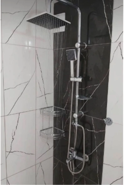 Nizam Home Yeni Nesil Robot Yağmurlama Tepe Duş Başlığı Seti ürün görseli