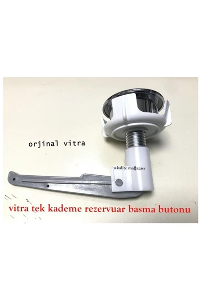Vitra İç Takım Tek Kademe Basma Butonu Boşaltma Düğmesi 313527Yp1Te - 2