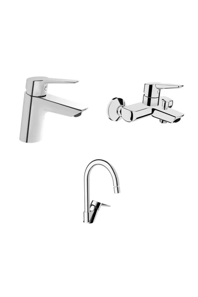 Artema Solid S Batarya Seti - Lavabo + Banyo + Mutfak Bataryası