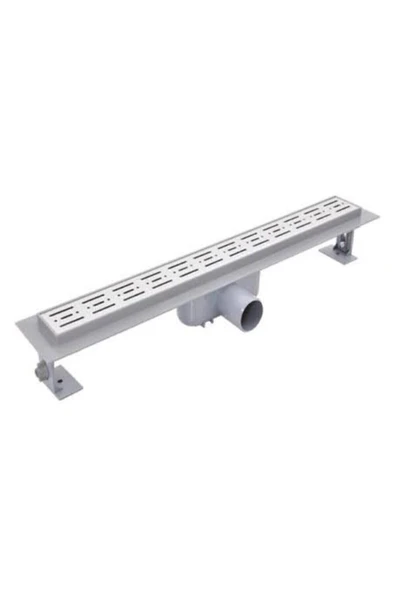 Maxiflow Rain Serisi Paslanmaz Duş Kanalı Lineer Yer Süzgeci Duş Izgarası 40 Cm