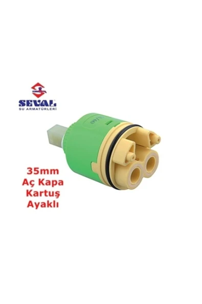 Seval Su Armatürleri Aç Kapa Mix Batarya Kartuşu 35Mm Ayaklı ürün görseli