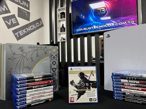 Ghost Of Tsushima Ps5 Oyun CD’si (İKİNCİ EL)