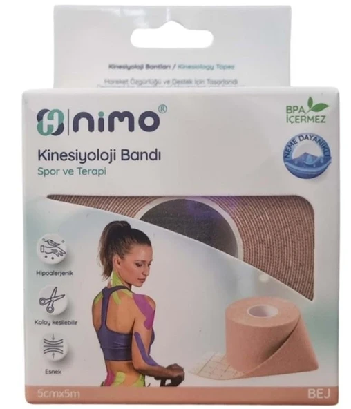 NİMO KİNESİYOLOJİ BANDI BEJ
