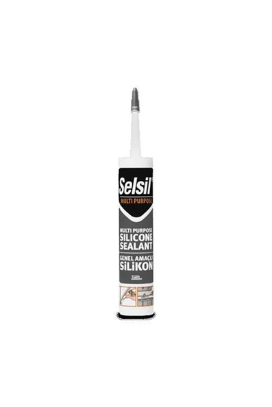 Selsil Genel Amaçlı Silikon Şeffaf 280Gr - 1
