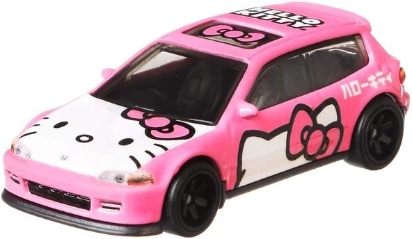 Hot Wheels Premium Modern Classics Honda Civic EG Hello Kitty GJR00 - 4