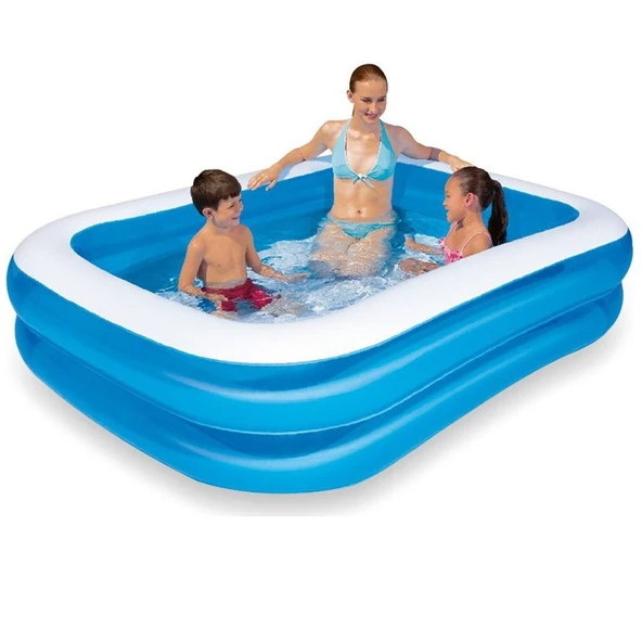 Bestway 12819 211x132x46 cm Jumbo Dikdörtgen Şişme Havuz - 3