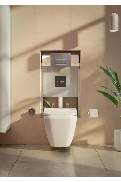 Vitra İntegre Square 7082L003-0090 Rim-Ex Asma Klozet - 3