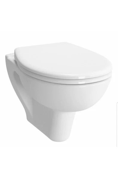 Vitra 7741B003-0850 S 10 Rim-Ex (Kanalsız) Asma Klozet - Kapak Dahil - Kapak Kodu: 23-003-001