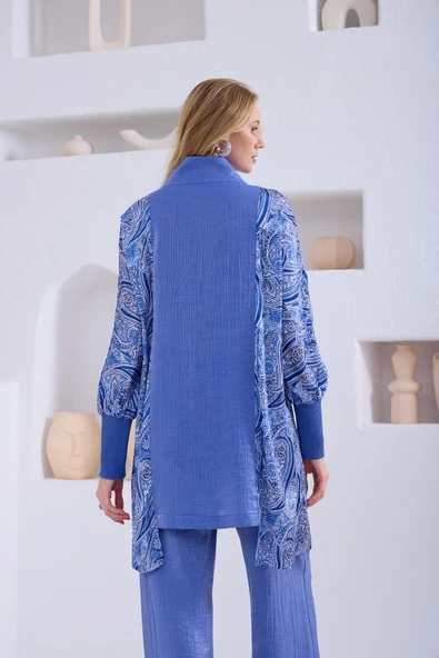 SATEN GARNİLİ FERMUARLI TAKIM - 6