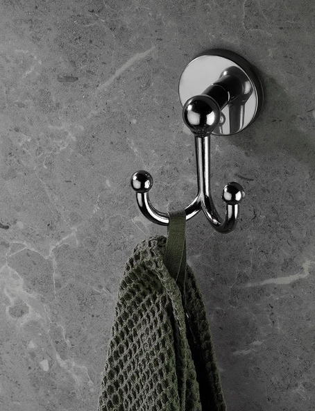 SAS Krom Kaplama Bornoz Havlu Askılğı S-112 ürün görseli