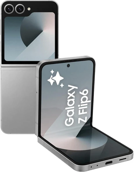 Samsung Galaxy Z Flip 6 256 GB Gümüş (Samsung Türkiye Garantili)