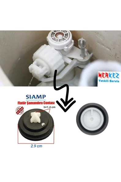 Siamp Klozet Rezervuar Iç Takım Contası Flatör Şamandıra Contası