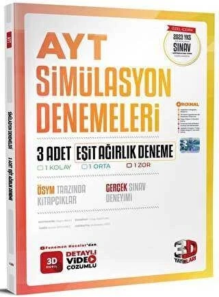 3D Ayt Eşit Ağirlik Simülasyon Denemeleri