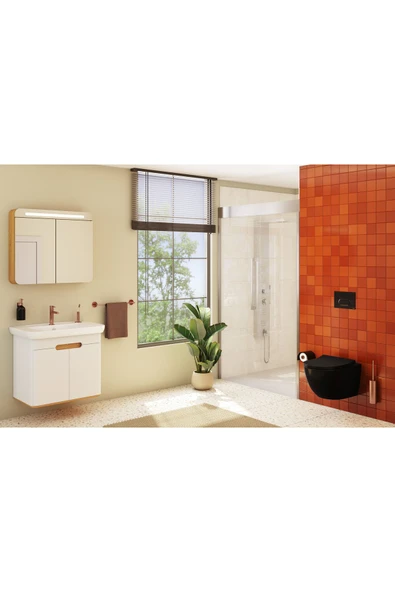Vitra Sento 7748B070-0559 Rim-Ex Asma Klozet, 54 Cm, Siyah - 2